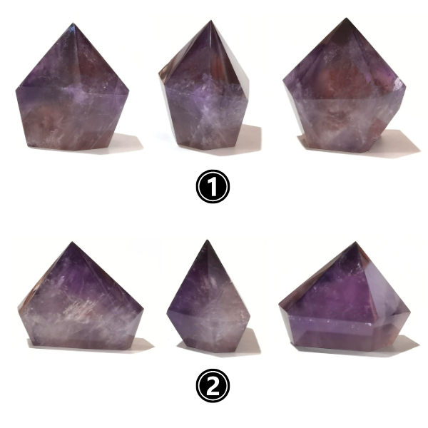 หิน Brazil Amethyst บลาซิลอเมทิสต์ หินแห่งความสงบ การป้องกัน กวาดล้างพลังงานลบ