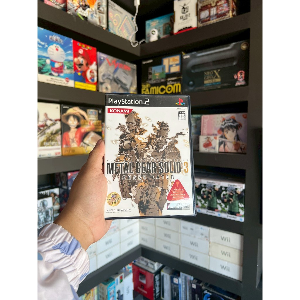 แผ่นเกมแท้ Ps2 Metal Gear Solid 3: Snake Eater Japan