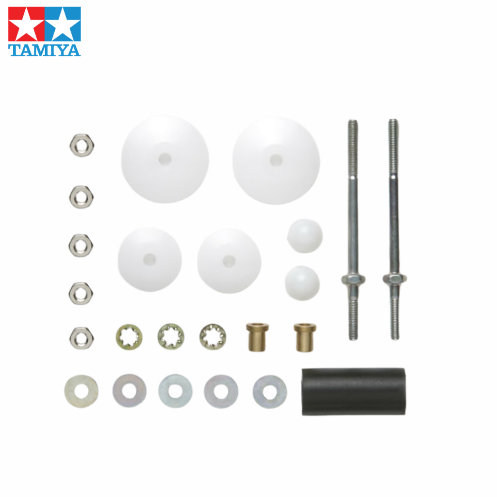 TAMIYA Mini 4WD LARGE DIA. STABILIZER HEAD SET (11mm, 15mm)  No:15391 ของแท้