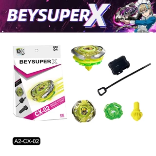 BEYSUPER X ชุดลูกข่างต่อสู้โลหะ พร้อมที่ยิง หมุนแรง Battle Top ของเล่นเด็กผู้ชาย ลูกข่างเด็ก ของขวัญเด็กยอดนิยม ฮิต