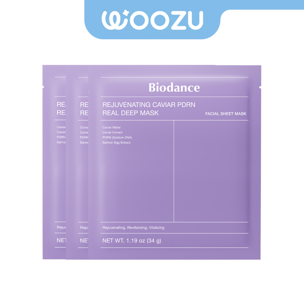 BIODANCE Rejuvenating Caviar PDRN Real Deep Mask (34g*3ea)