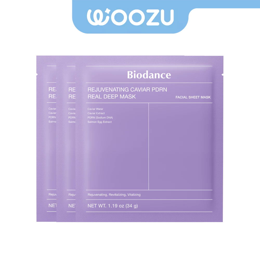 BIODANCE Rejuvenating Caviar PDRN Real Deep Mask (34g*3ea)