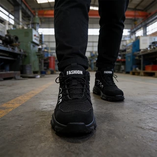 P78 X-Box รองเท้าเซฟตี้ ไม่ต้องผูก เชือก แค่หมุนปุ่มเดียว ง่าย สะดวก พร้อมลุยทุกได้ทุกกิจกรรม ใส่ได้ทั้งชายหญิง