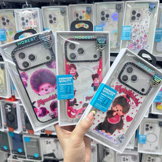 Case Monchhichiมีแม่เหล็กชาร์จ สำหรับรุ่นโอโฟน17 17pro 17promax 14promax 15/15promax 16promax