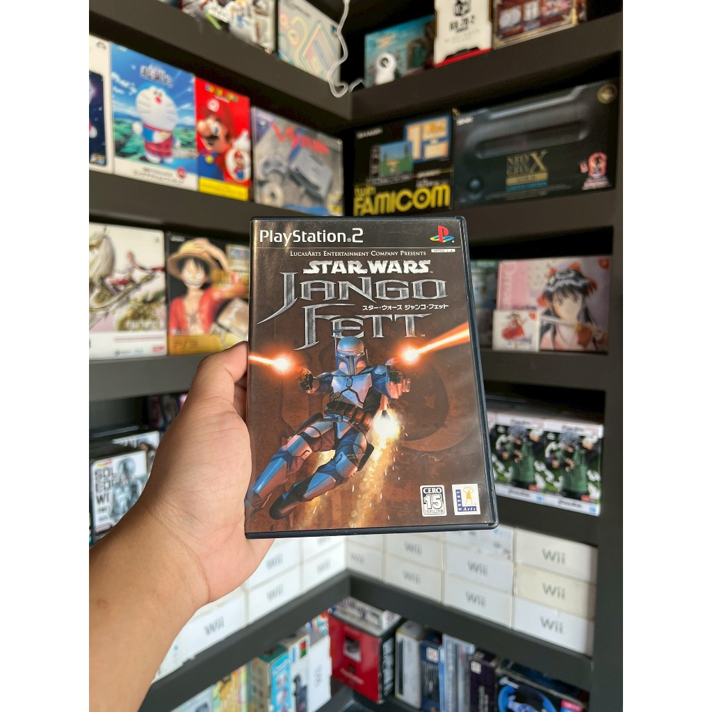 แผ่นเกมแท้ Ps2 Star Wars: Bounty Hunter (Star Wars: Jango Fett) Japan