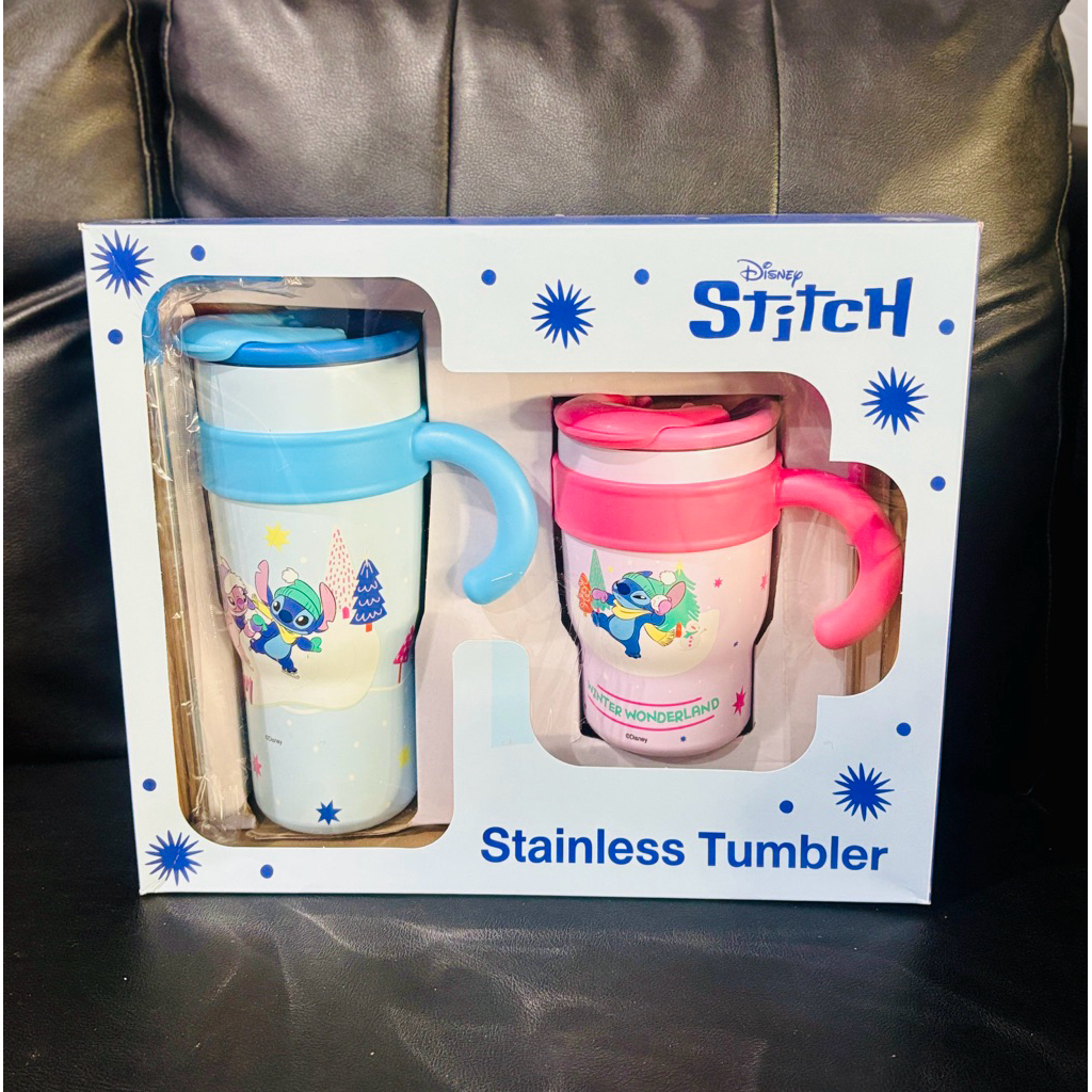 Setของขวัญแก้วเก็บความเย็นStitch