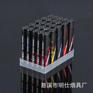 Lighter)ฟู่ และแบบเปลว วิธีใช้กดถาด50ชิ้นราคาส่งสุดคุ้ม