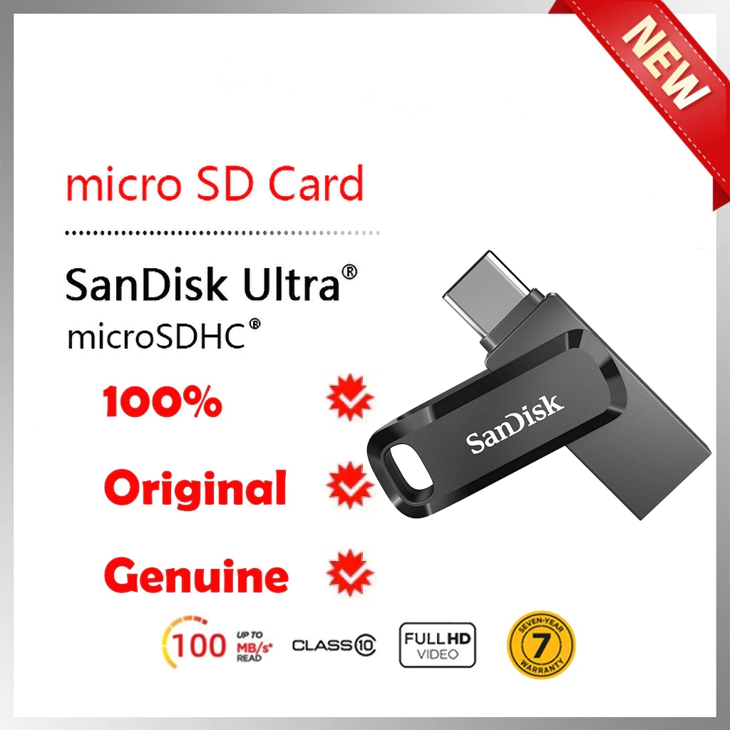 (ส่งด่วน) SANDISK Ultra Dual DriveGo 32GB 64GB 128GB (150MB/s) flashdrive Type C USB 3.2 แฟลชไดร์ฟ โทรศัพท์ แท็บเล็ต OTG