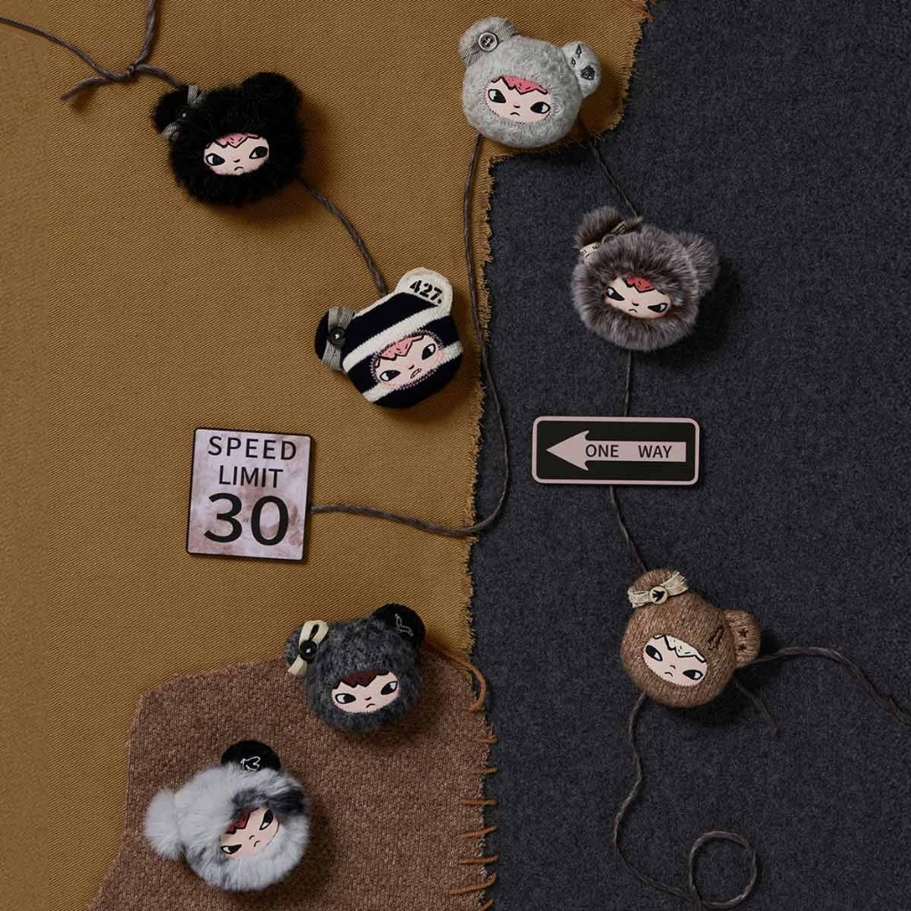 Toyz4Fun: Hirono Road Journal Series-Fridge Magnet อุปกรณ์เสริมกระะเป๋า ลุ้นSecret แบบสุ่ม พร้อมส่ง