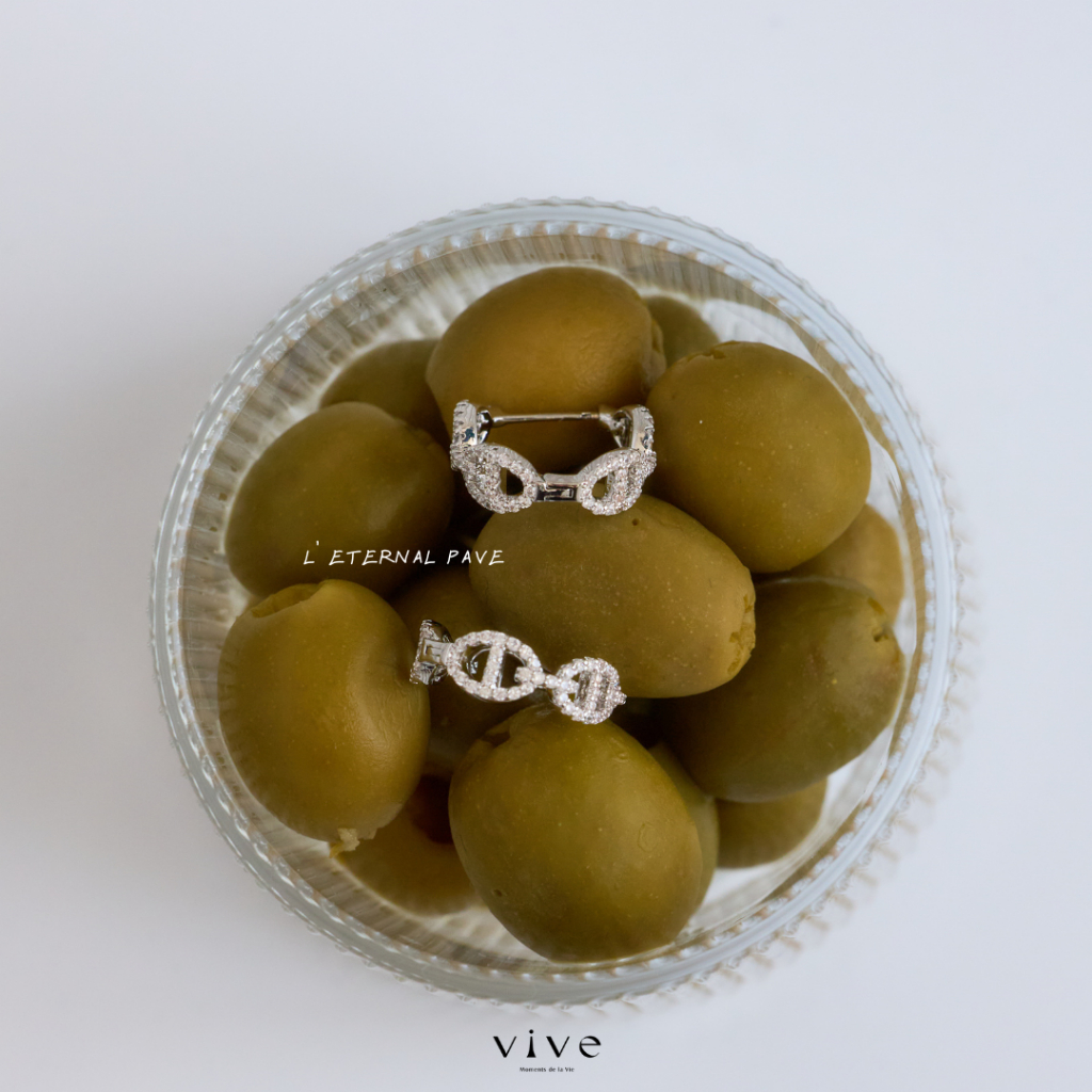 Vive – L’Eternal Pave Earrings ต่างหู