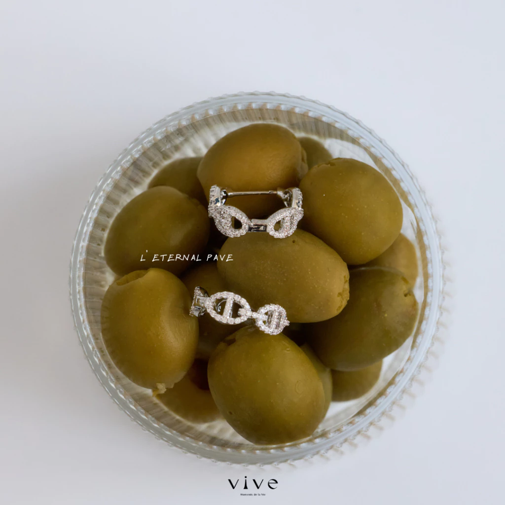 Vive - L'Eternal Pave Earrings ต่างหู