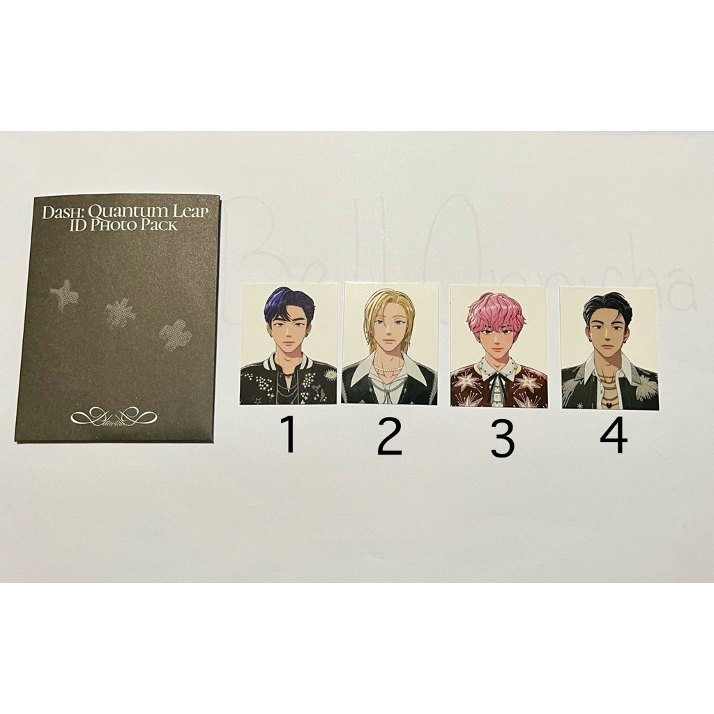 การ์ด PLAVE Dash Quantum Leap ID Photo Noah Hamin Yejun Bamby PLAVE Card