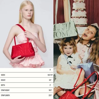 💯รุ่นใหม่ล่าสุด🥳🔥แท้ Gentlewoman Suede Ballerina Bag กระเป๋าผ้า กระเป๋านักบัลเล่ย์ สะพายไหล่ แท้ gentlewomen กระเป๋า