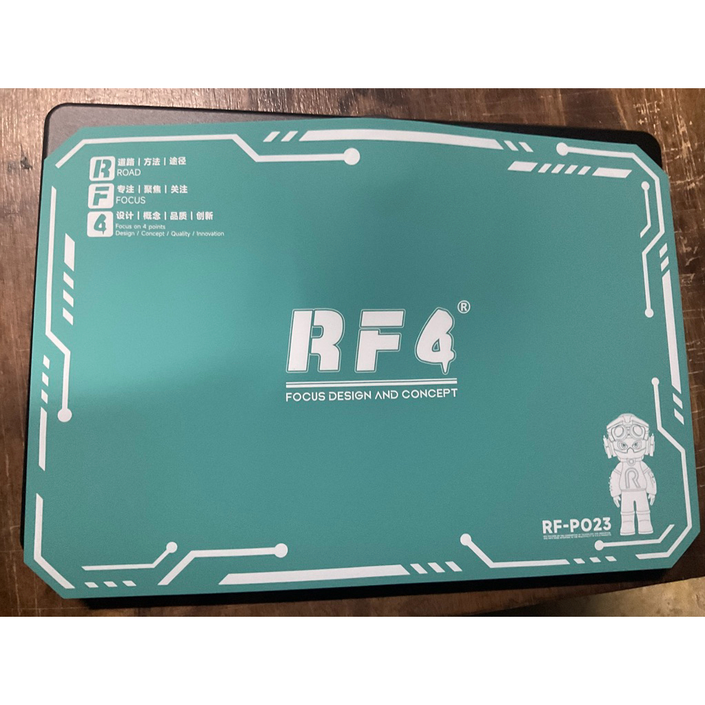 RF-P023 (2in1)แผ่นรองซ่อม รองฐานกล้อง ใช้กรรไกรตัดด้านหลัง