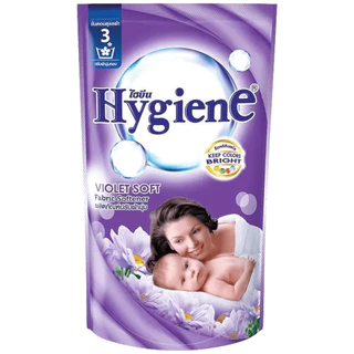 (แพ็ค12ซอง) Hygiene ไฮยีน น้ำยาปรับผ้านุ่ม สูตรมาตรฐาน ขนาด 500มล.