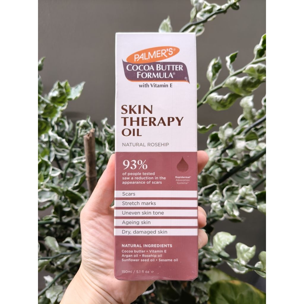 palmer's cocoa butter formula skin therapy oil rosehip 150 ml(แพ็คเกจใหม่)