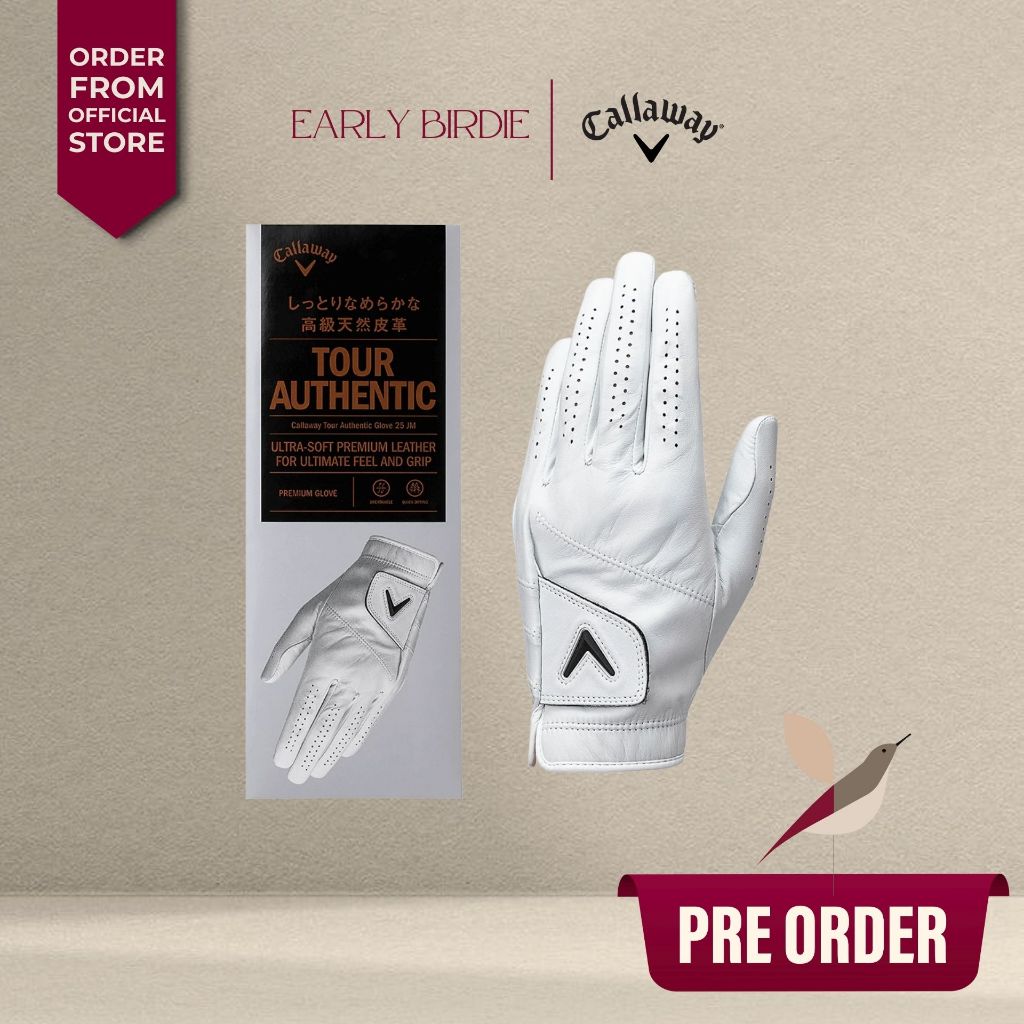 ถุงมือกอล์ฟ Callaway รุ่น Tour Authentic '25 JV (Pre-order)