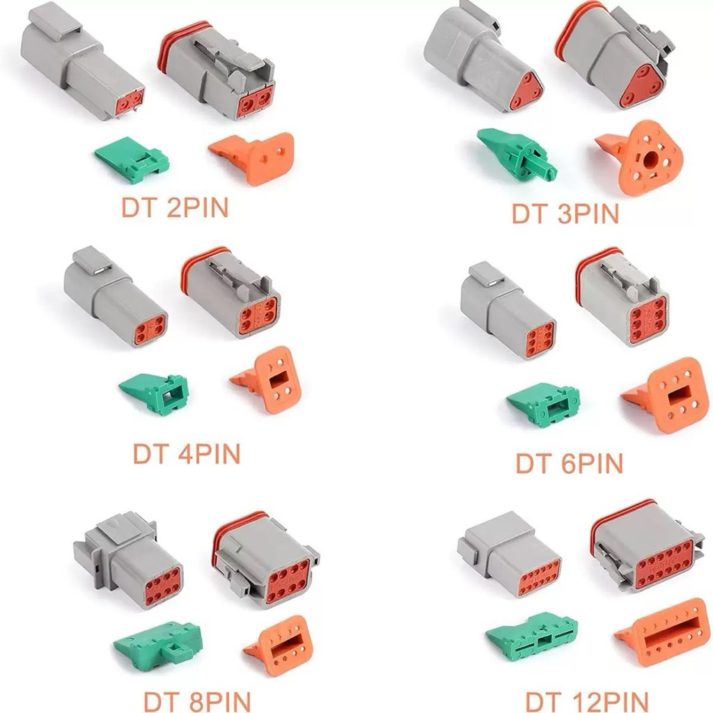 ปลั๊กDT Conector แท้TE พร้อมพินแท้