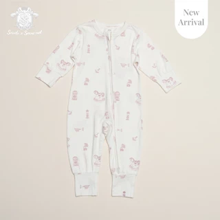 Snow Owl Romper ชุดรอมเปอร์แบบซิป 6 - 12 เดือน Zip 2 WAY (คละแบบคละลายคละคอลเล็คชั่น)