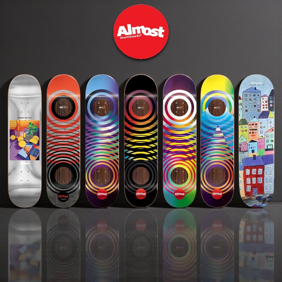 ALMOST SKATEBOARD DECK | แผ่นสเก็ตบอร์ดนำเข้าจากอเมริกา ของแท้ [สินค้าพร้อมส่ง]