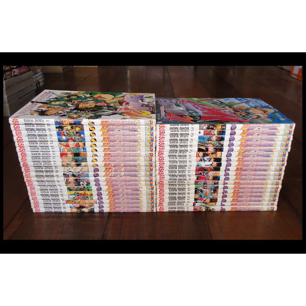 หนังสือการ์ตูน ไอ้หนูไต้ฝุ่นมะกันบอล Eyeshield 21 เล่ม 1-37 ครบจบ ผลงานของ Yusuke Murata คนวาด One P