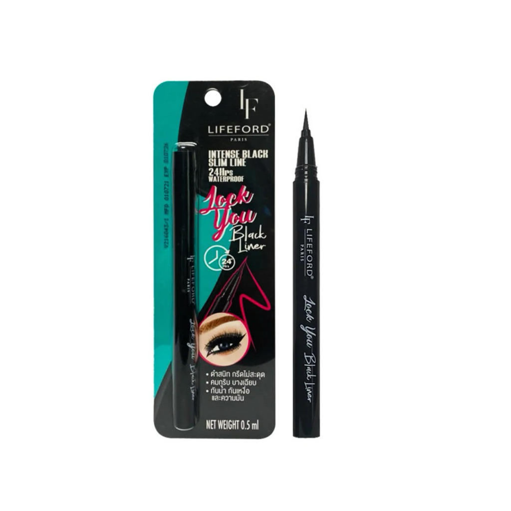 1แท่ง หมดอายุปี 29 | Lifeford Paris Lock You Black Liner ไลฟ์ฟอร์ด ปารีส ล็อค ยู แบล็ค ไลเนอร์