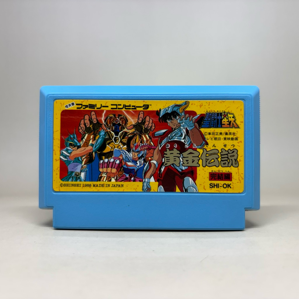 Saint Seiya: Ougon Densetsu Kanketsu-Hen (FC) | Nintendo Famicom | Original Japan | Japanese | ใช้งา