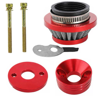 MowerToolsX ท่อกรองอากาศซิ่ง 47 49cc 40-5 LPO2 ขนาดเล็ก สีทอง สำหรับรถจักรยานยนต์ เครื่องตัดหญ้า คุณภาพสูง