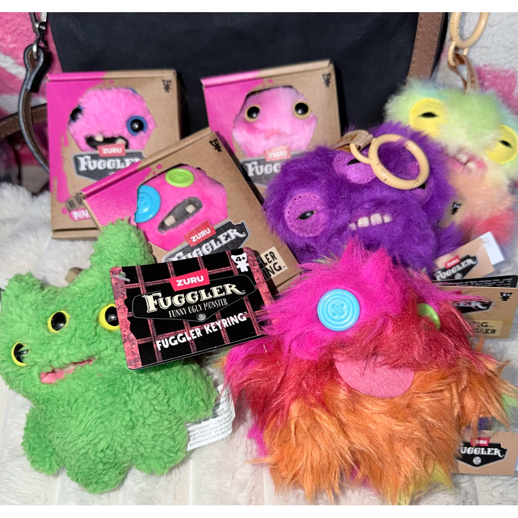 ❤️พร้อมส่งจากไทย!!! 🇹🇭 Fuggler Ugly Monster Keyring ของแท้ 💯 จากช้อป