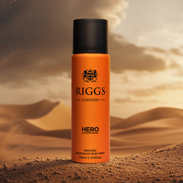 Riggs London Body Spray - Hero 250ml / ริกส์ ลอนดอน บอดี้ สเปรย์ - ฮีโร่ 250 มล.
