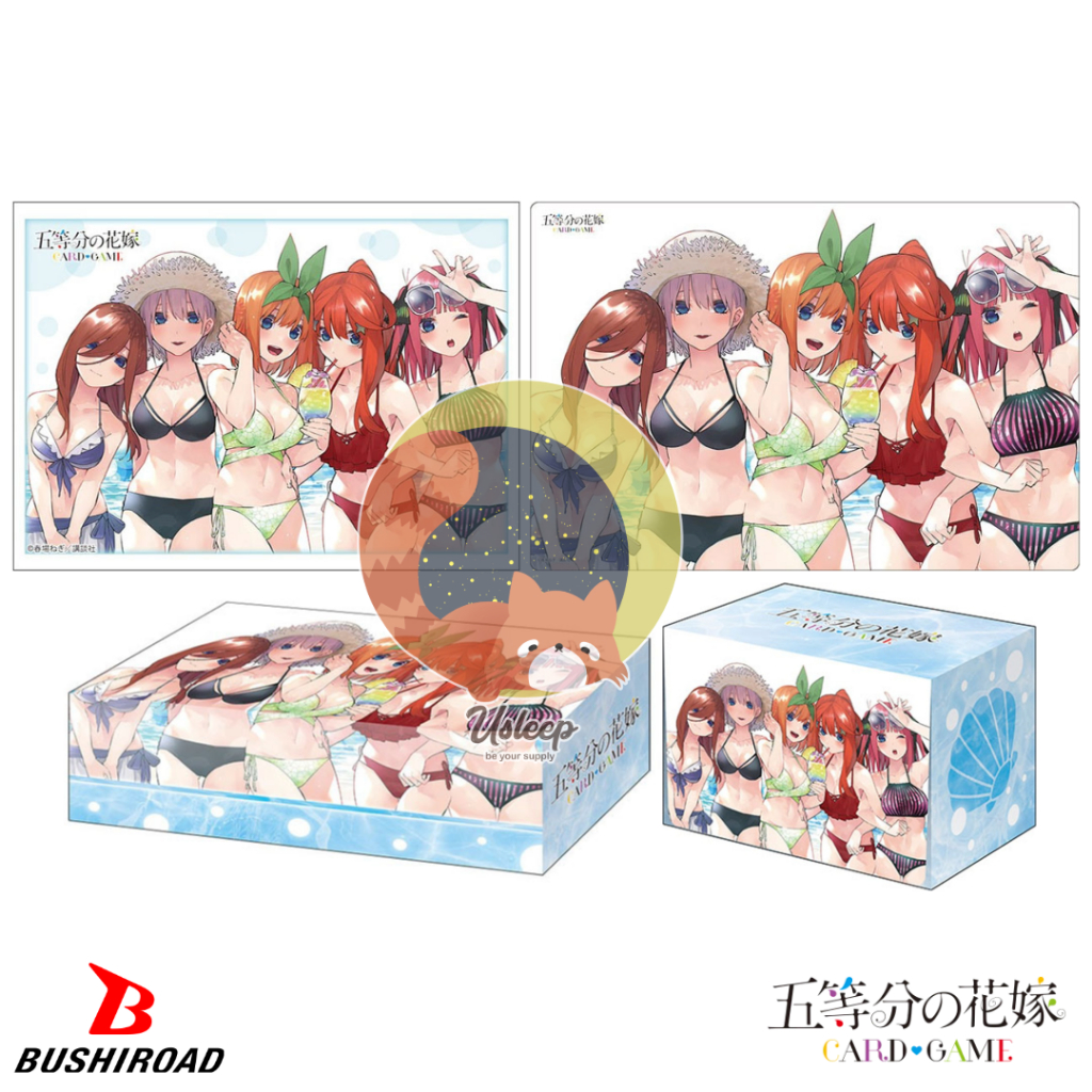 Bushiroad Sleeve & Deck Holder V3 & Storage Box V2 & Rubber Mat V2 Gotoubun no Hanayome Part.4