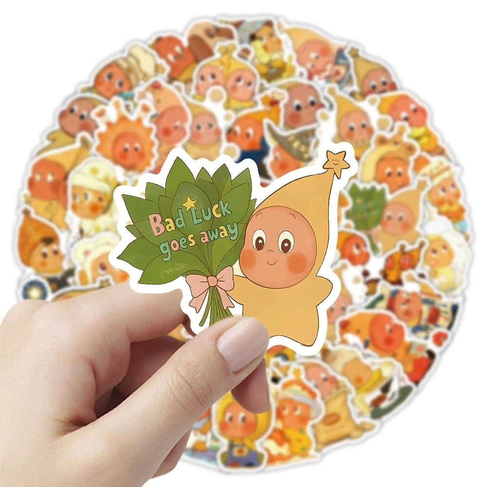 สติ๊กเกอร์ กันน้ำ Sticker Twinkle Twinkle 50ชิ้น สุดน่ารัก สำหรับตกแต่ง ของใช้ในร่ม PVC