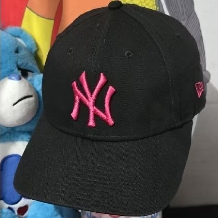 หมวก New Era NY New York Yankees 🩷⚾️🖤(มือ2)แท้💯%✔️