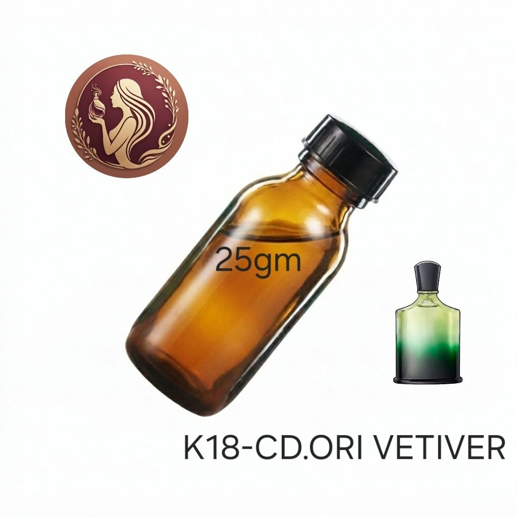 หัวน้ำหอม กลิ่น K18-CD.ORI VETIVER perfume unisex