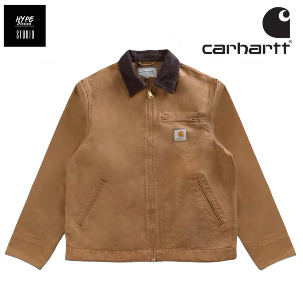 [พร้อมส่งบางไซส์] เสื้อ CARHARTT WIP Detroit Jacket (Summer) I033112 ของแท้ 100%