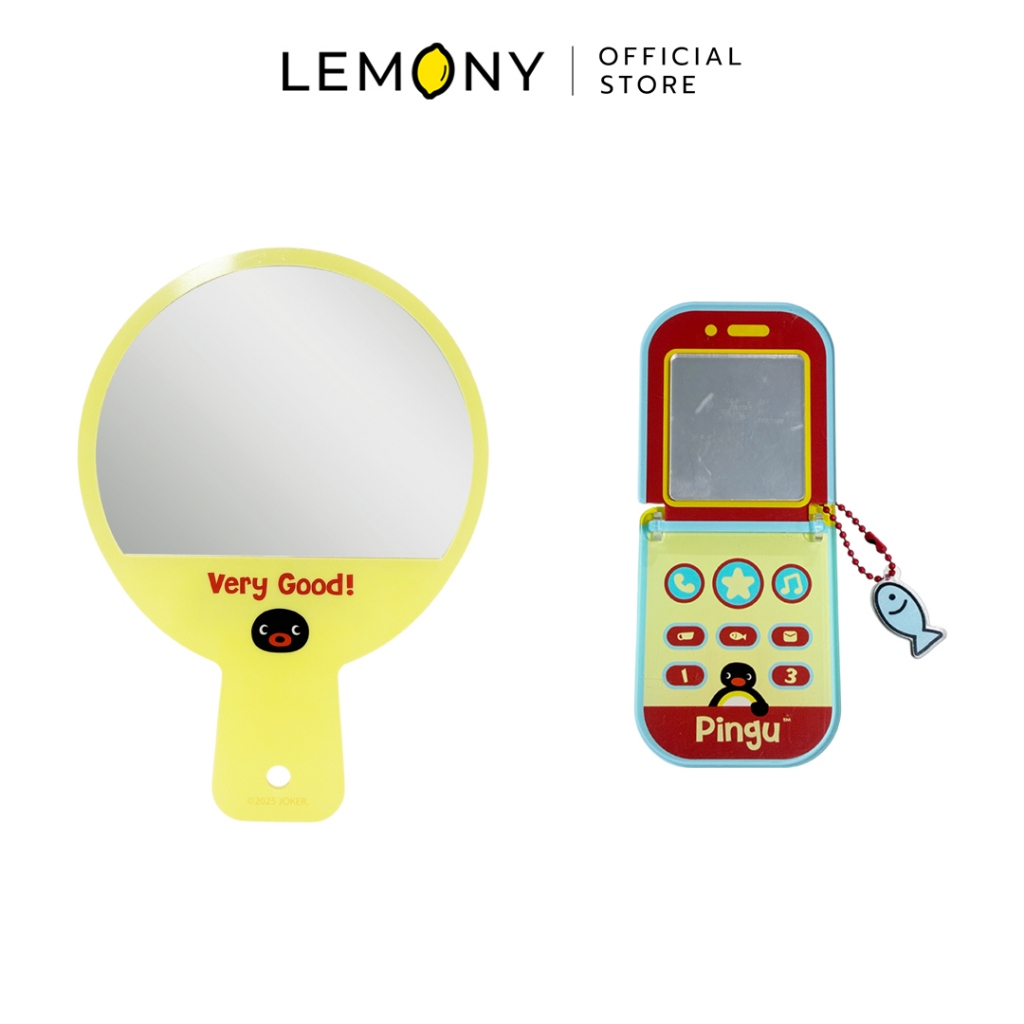 LEMONY กระจกอะคริลิกพิงกุ Pingu Collection