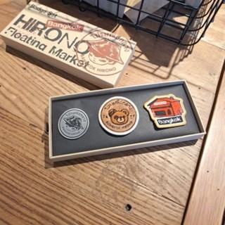 [พร้อมส่งในไทย] Hirono Floating Market Badge Set แท้ 💯% [ใช้…