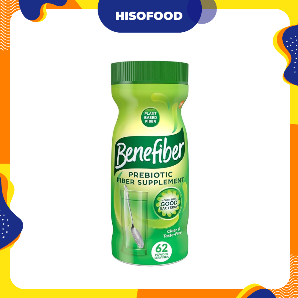 ไฟเบอร์Benefiber Daily Prebiotic Fiber Powder for Digestive Health ไฟเบอร์+พรีไบโอติกส์ ชนิดผง ชง ปรับสมดุลระบบขับถ่าย