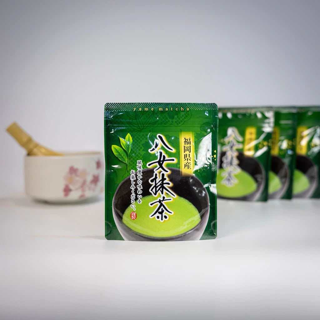พร้อมส่ง ล๊อตล่าสุด Yame Easy Matcha ตัวดังจากไร่ Nakashima Seicha เมืองยาเมะ โทนถั่วละมุน Nutty