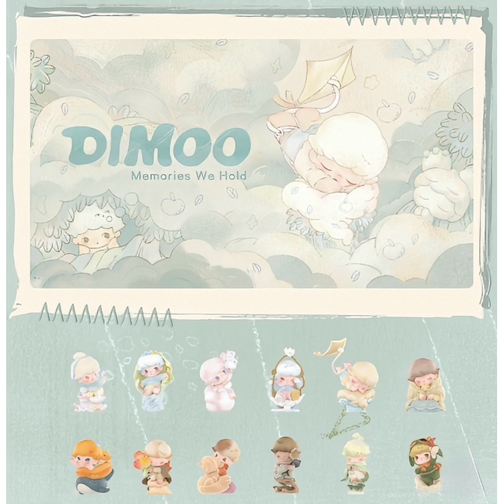 DIMOO Memories We Hold Series ดิมู่(พรี7วัน)
