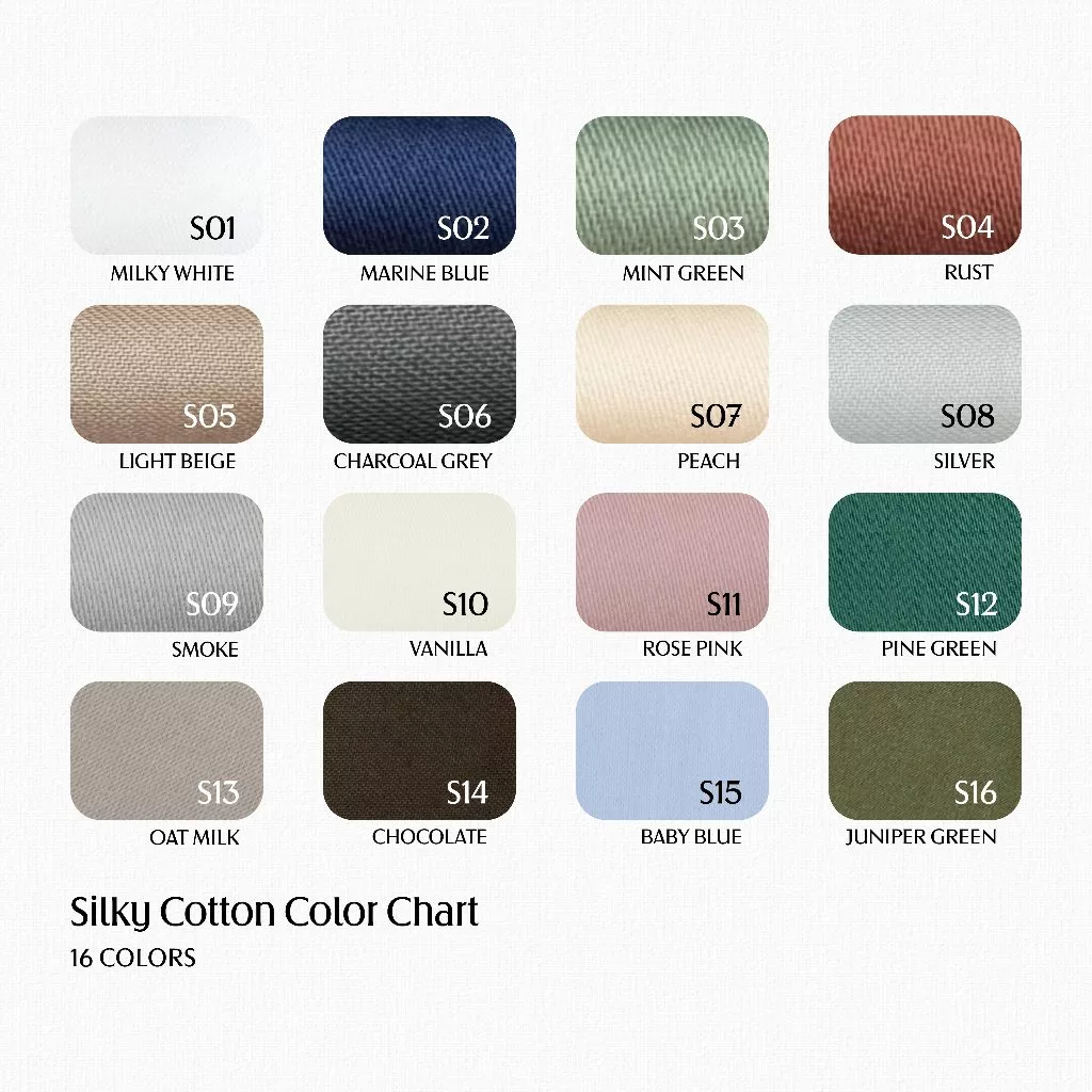 ปลอกหมอน ปลอกหมอนข้าง Solstice Home ผ้า Silky Cotton สีพื้น thumbnail 10