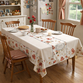 ผ้าปูโต๊ะป้องกันน้ำมัน และน้ำมันรีดร้อนโต๊ะโต๊ะผ้าโต๊ะโต๊ะรู…