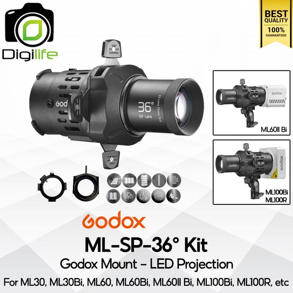 Godox ML-SP-36 ° Kit Godox Mount - LED Projection อุปกรณ์สำหรับฉายภาพ For ML30, ML60, ML60II, ML100