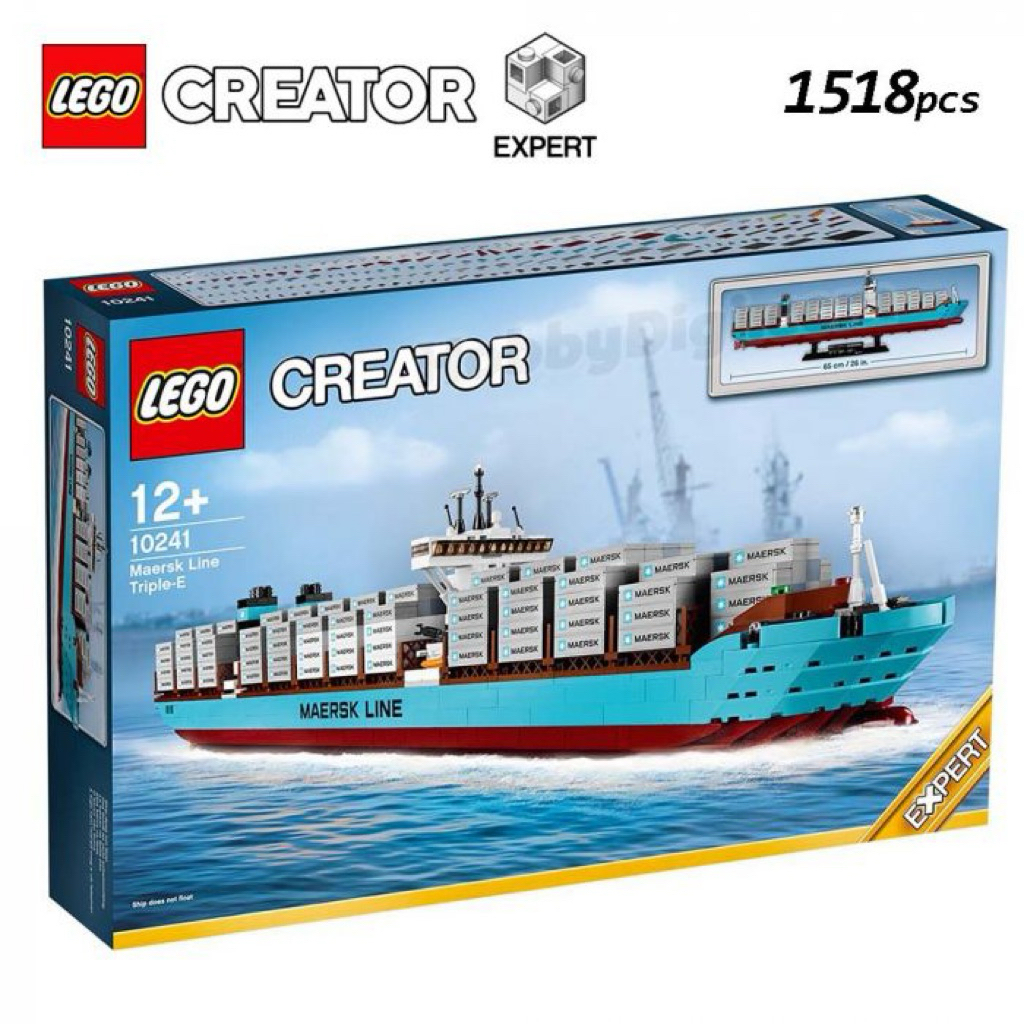 (ของแท้ พร้อมส่ง) Lego 10241 Maersk Line Triple-E