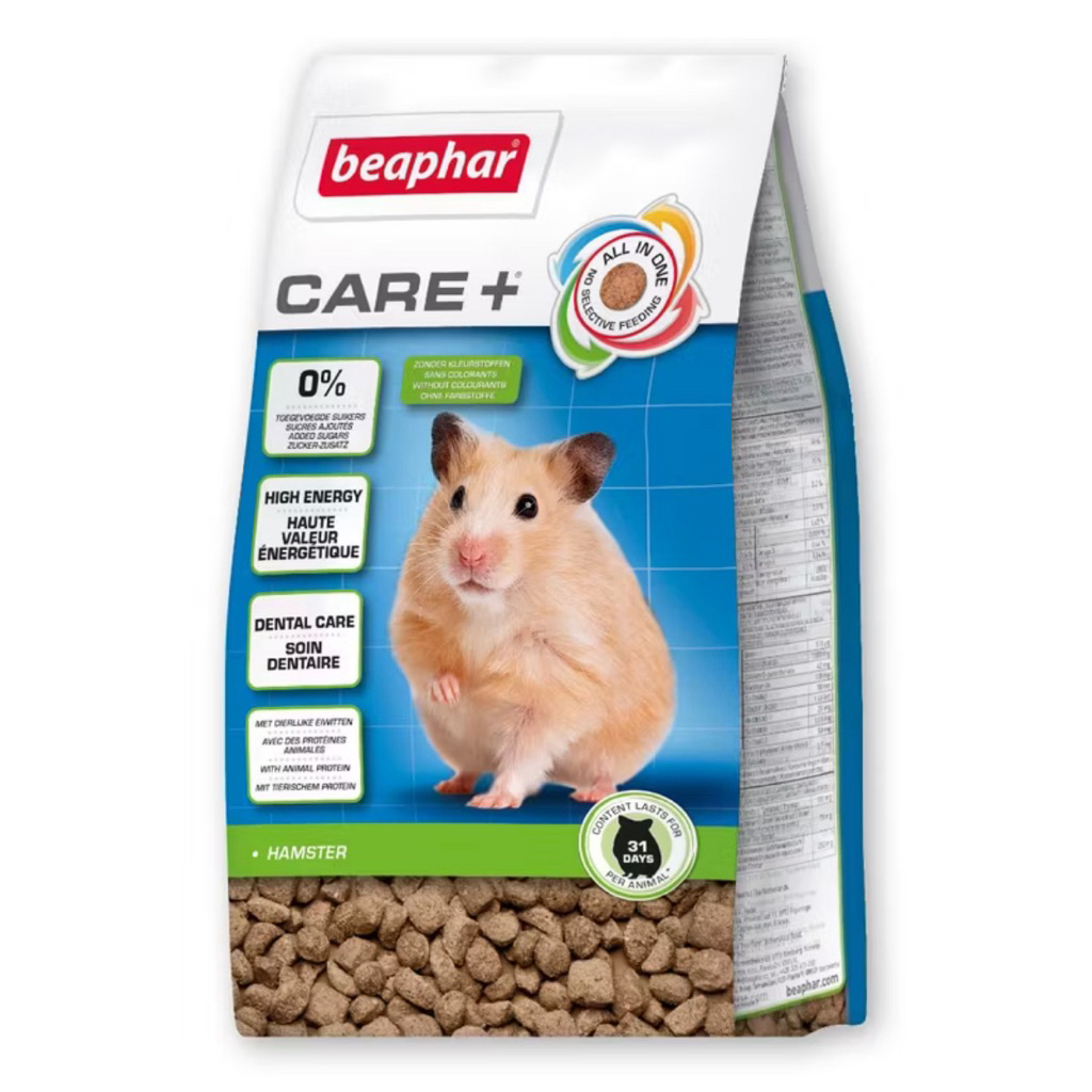 (แบ่งขาย) beaphar Care+ Hamster Food อาหารหนูแฮมสเตอร์