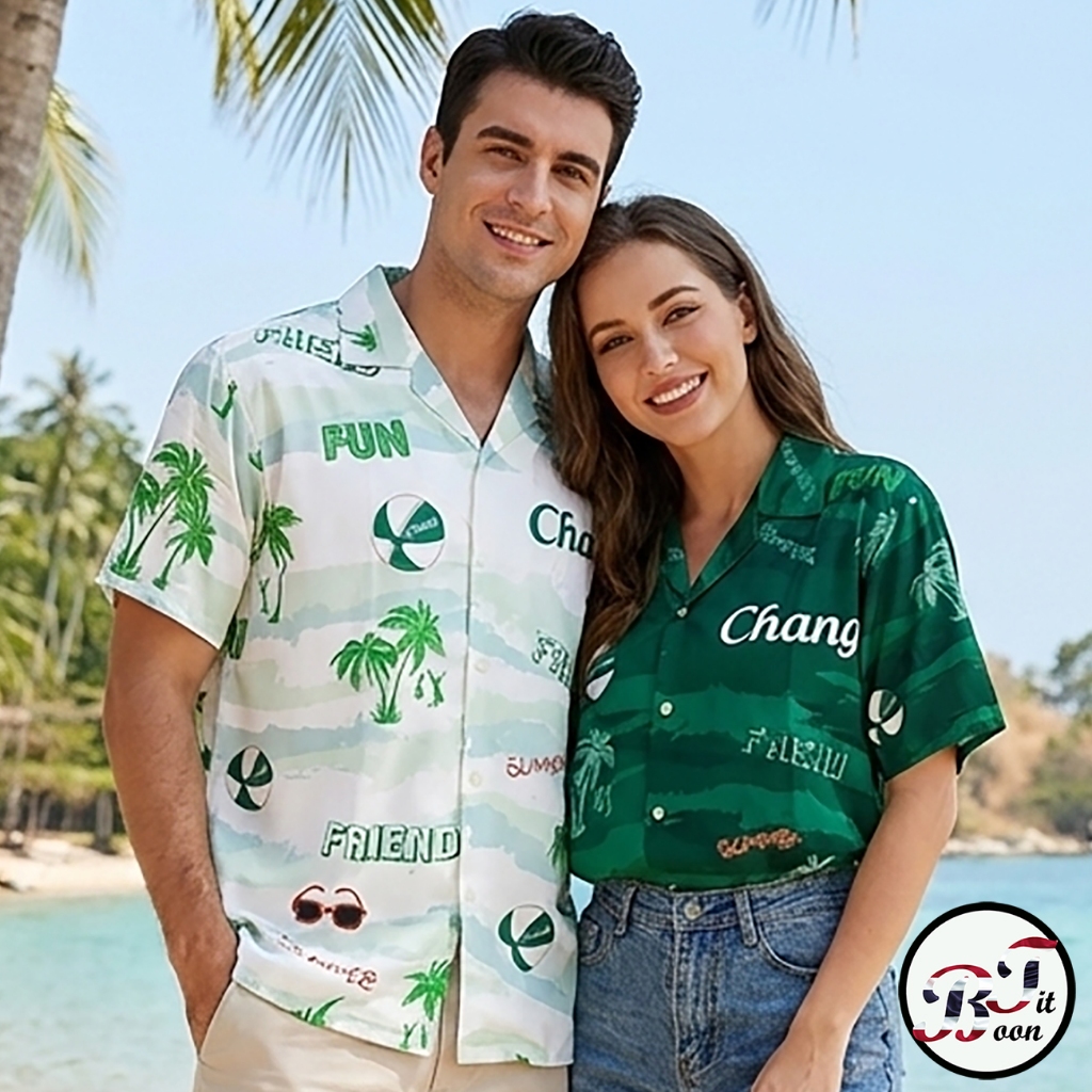 เสื้อแถม เบียร์ช้าง Chang สินค้าพรีเมี่ยม ลิขสิทธิ์แท้