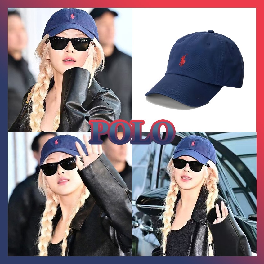 ของแท้ 100%/Unisex |Polo Ralph Lauren Cotton Chino Ball Cap
