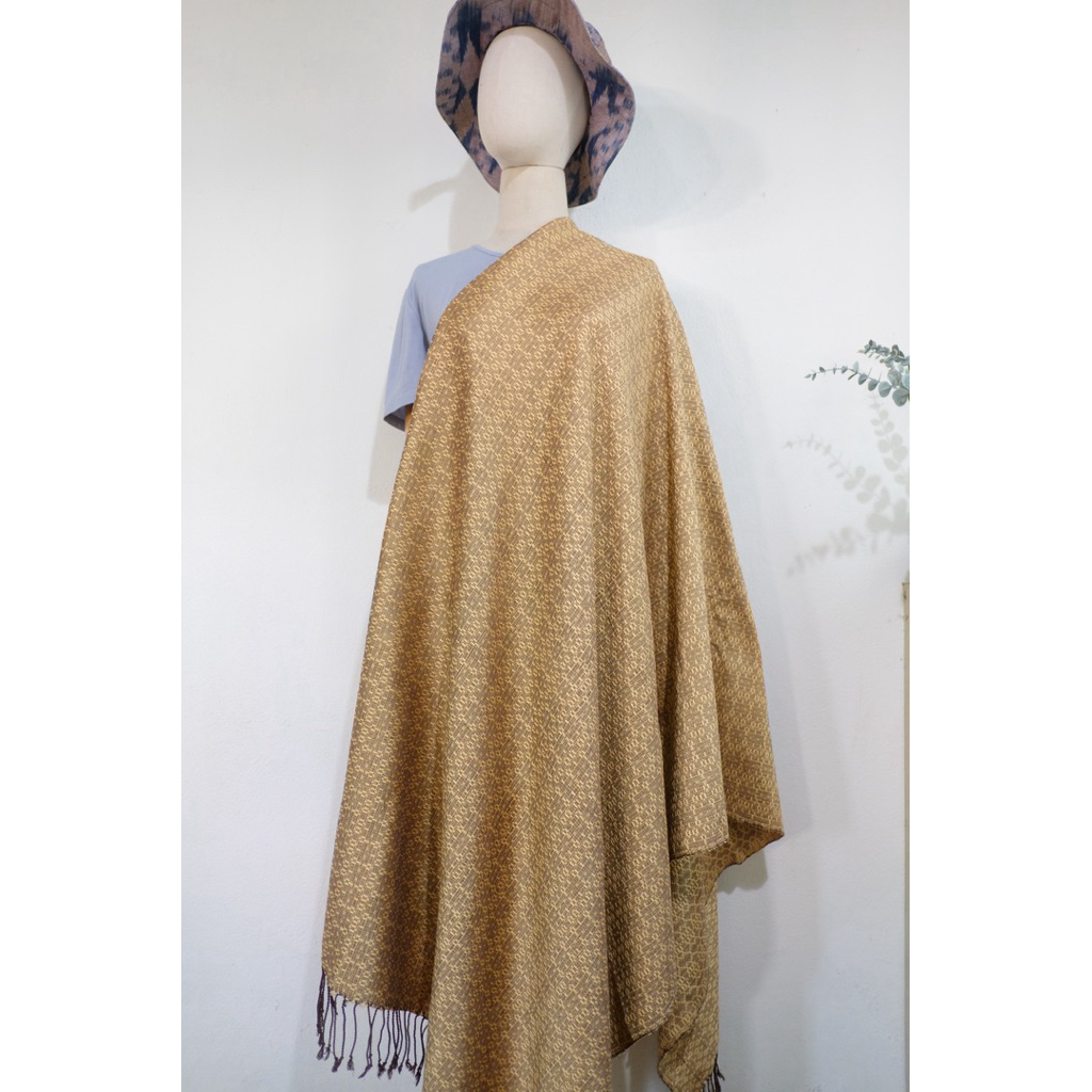 ผ้าฝ้ายทอมือ ผ้าทอยกดอก ยาว 1*2 เมตร 🧵🌸 - รูปที่ 6