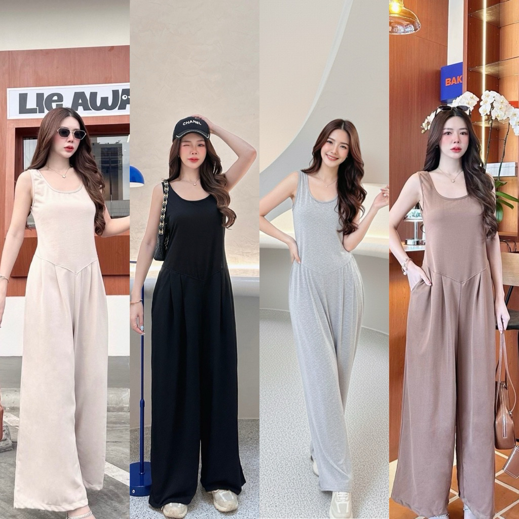 Rule korea Jumpsuit จั๊มสูทขายาว