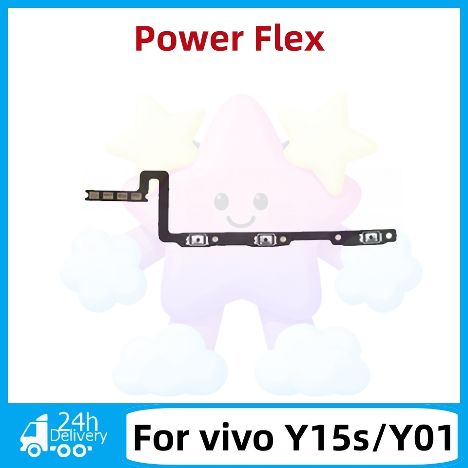 แพรสวิทปิดเปิดเร่งเสียง-ลดเสียง (Power ON-Off + Volume) vivo Y31 2021 / Y31 2020